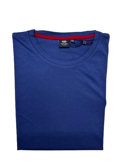 T- Shirt Girocollo Mezza Manica Taglie Forti in Cotone Ascot 05-527