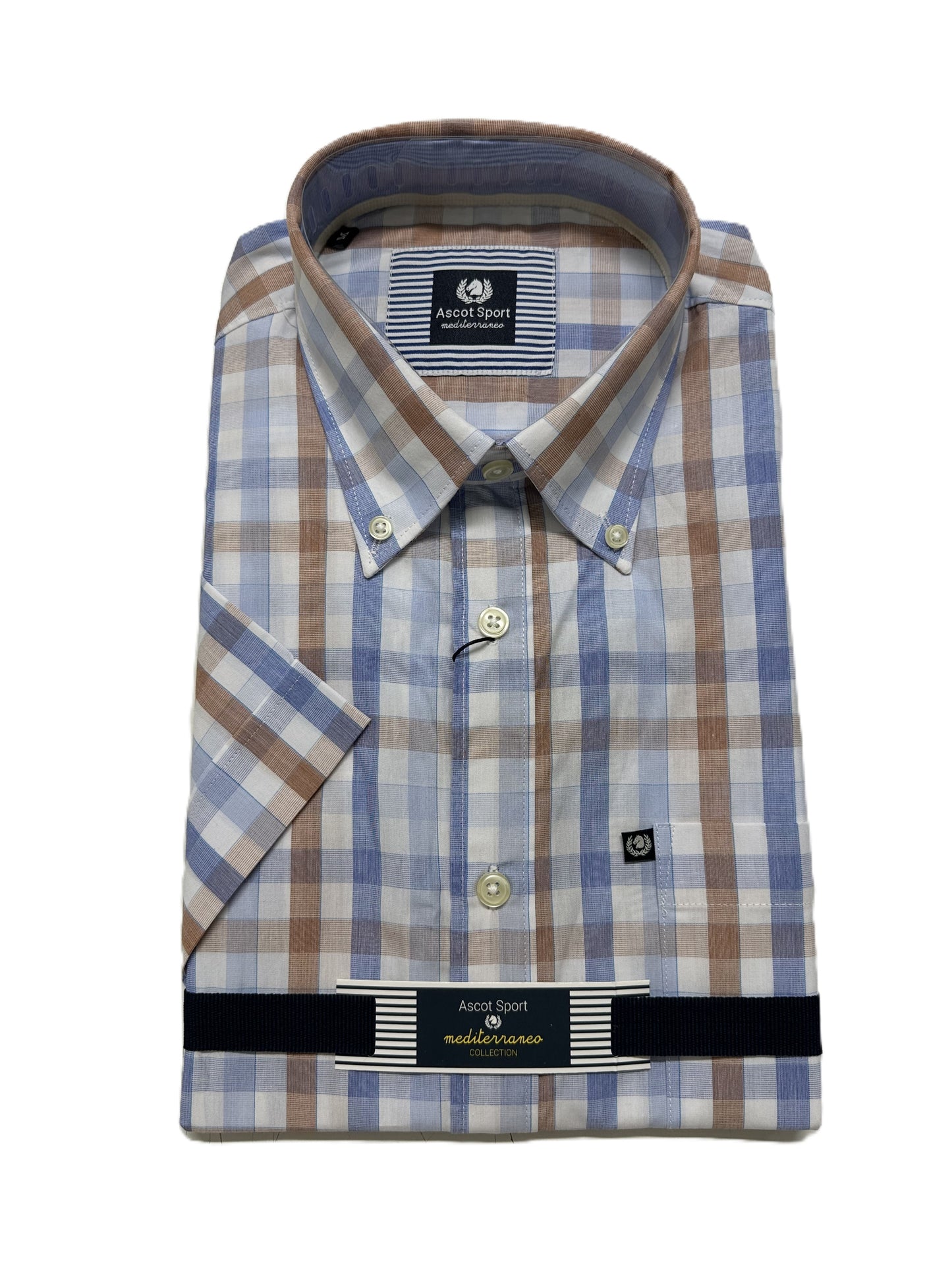 Camicia Mezza Manica Ascot 15173-254S Colore 46