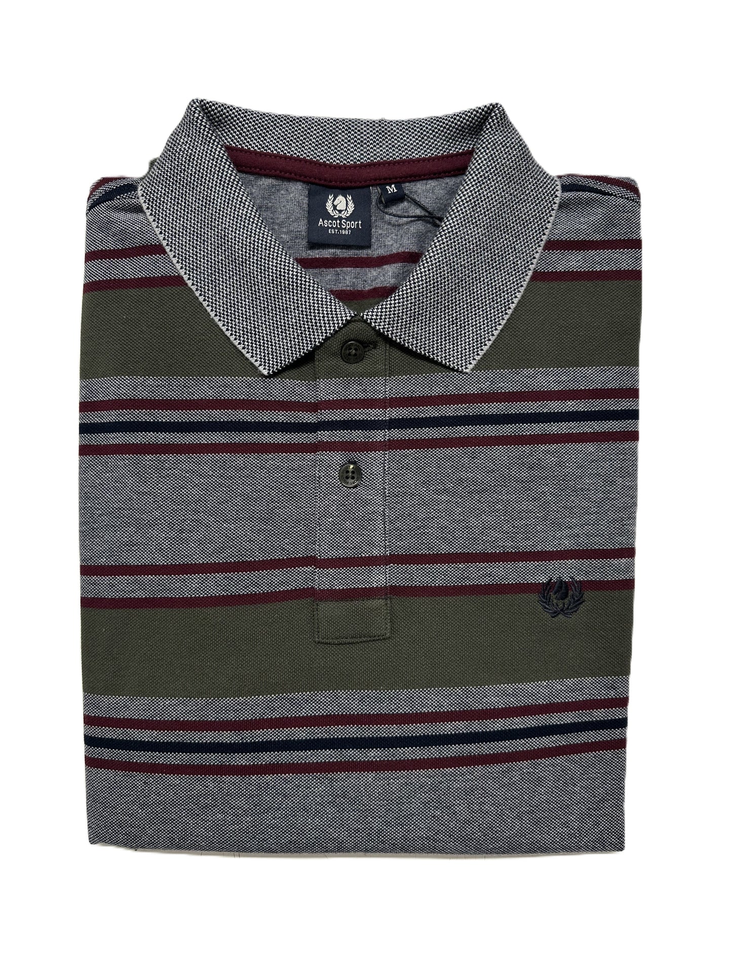 Polo Manica Lunga in Caldo Piquet Ascot 15215-310 Col 05