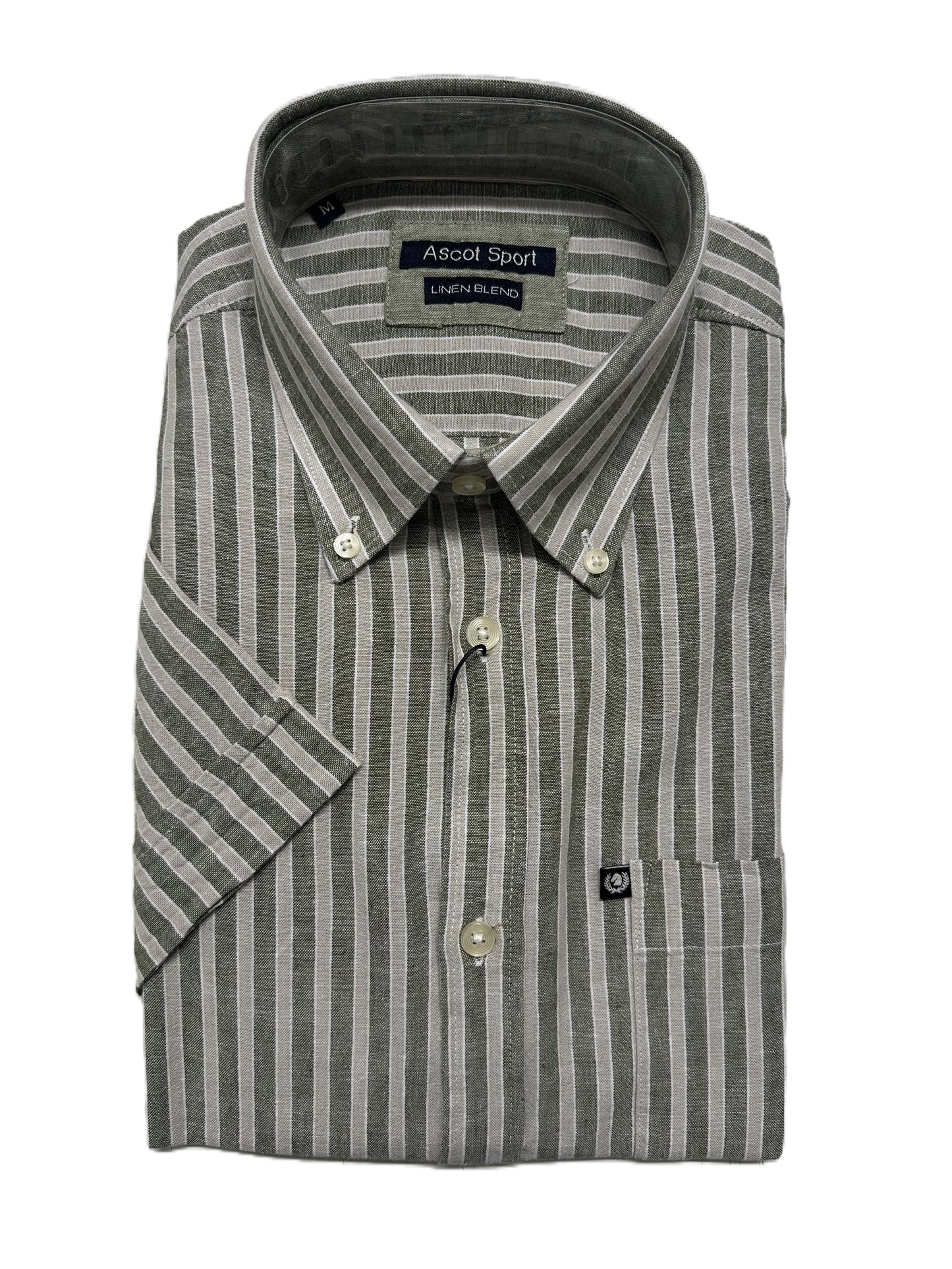 Camicia Mezza Manica in Misto Lino Ascot 15364-259 Colore 31