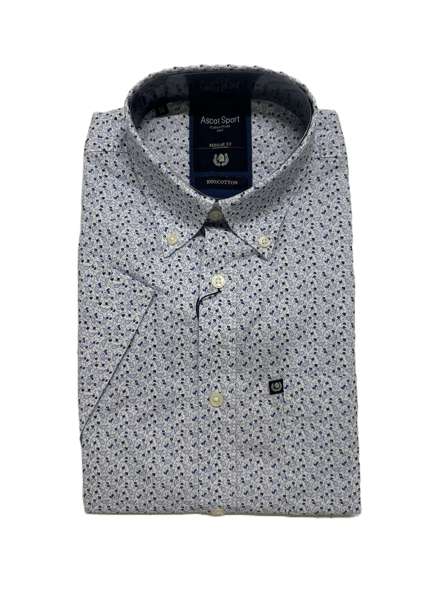 Camicia Mezza Manica Ascot 15569-259S col 23