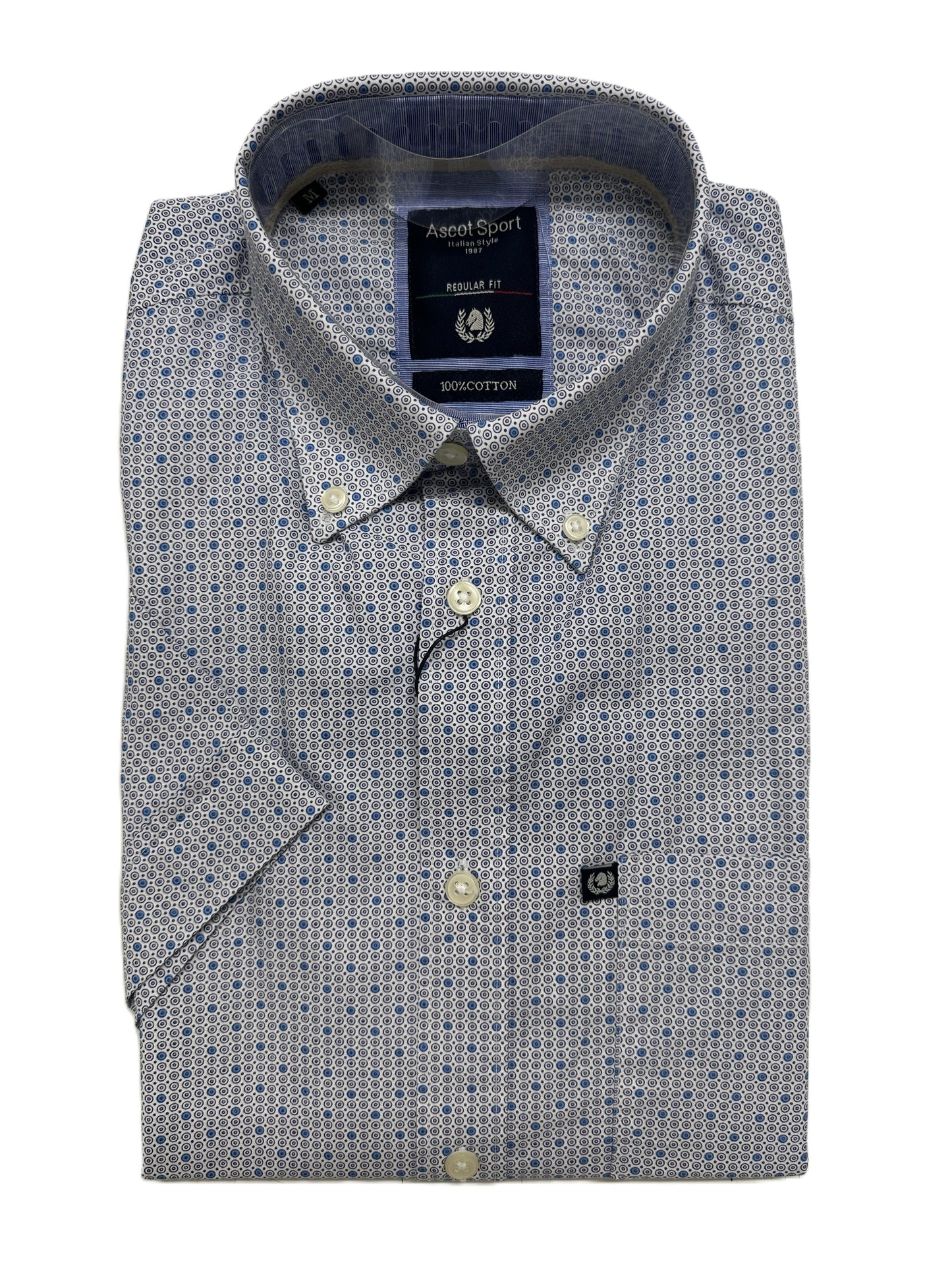 Camicia Mezza Manica Ascot 15569-259S col 25