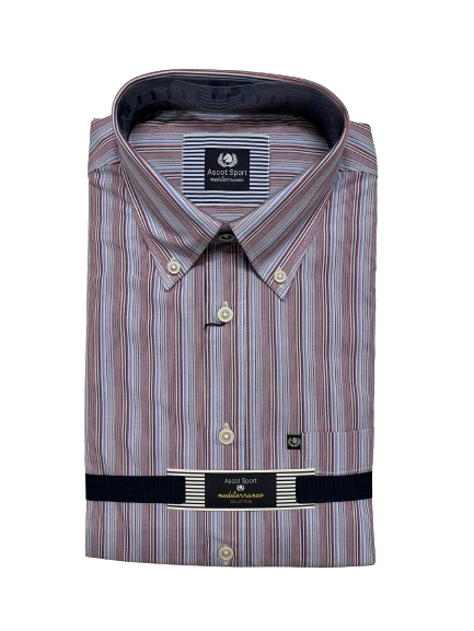 Camicia Manica Lunga Ascot 15573-204 Colore 18
