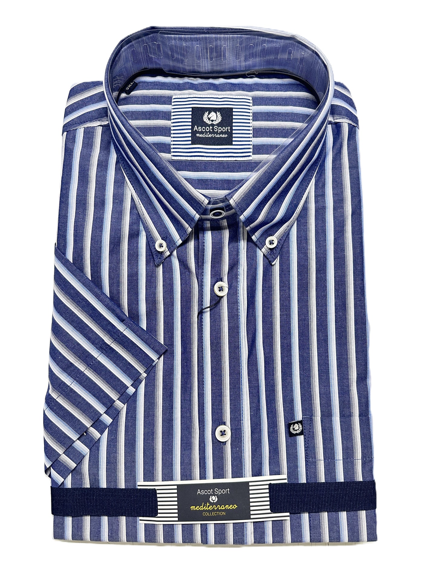 Kurzarmhemd Ascot Große Größen 15573-554S Farbe 10