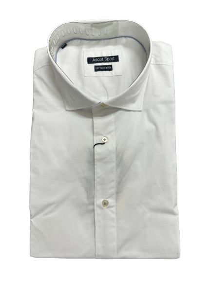 Camicia Manica Lunga Ascot Taglie Forti Stretch 15692-529 Col01 - Blocco94