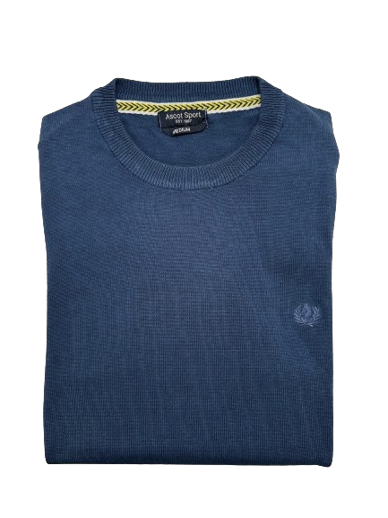 Girocollo Manica Lunga in Cotone Ascot 15736-602