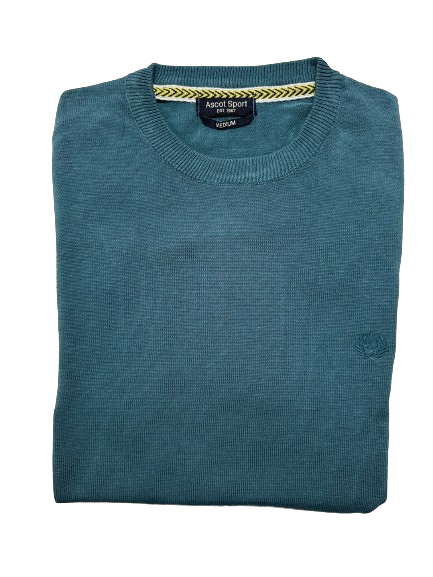 Girocollo Manica Lunga in Cotone Ascot 15736-602