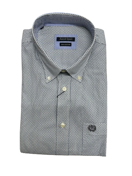 Camicia Manica Lunga Ascot Taglie Forti 15769-512 Col24
