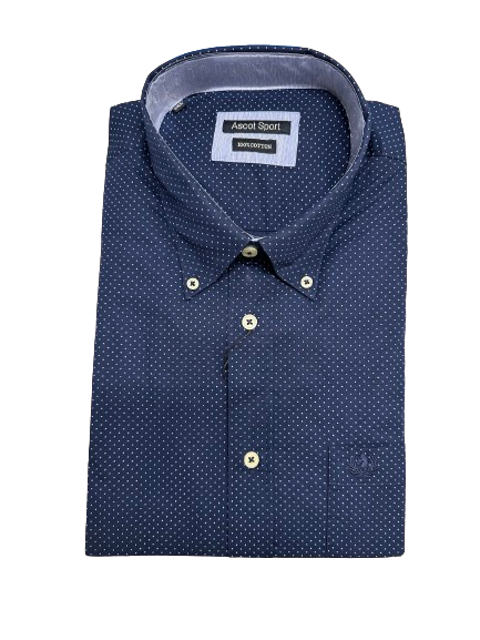 Camicia Manica Lunga Ascot Taglie Forti 15769-512 Col33