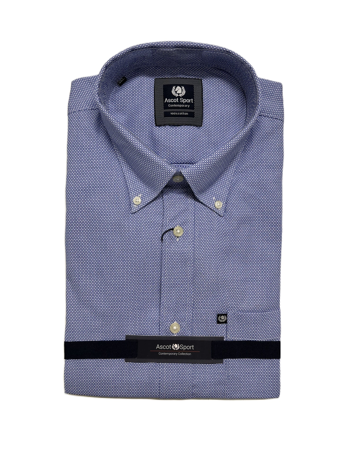Camicia Manica Lunga Ascot Taglie Forti 15858-509 col 10