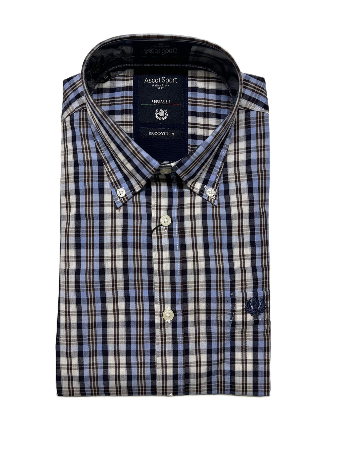 Camicia Manica Lunga Ascot 15873-212 Colore 60