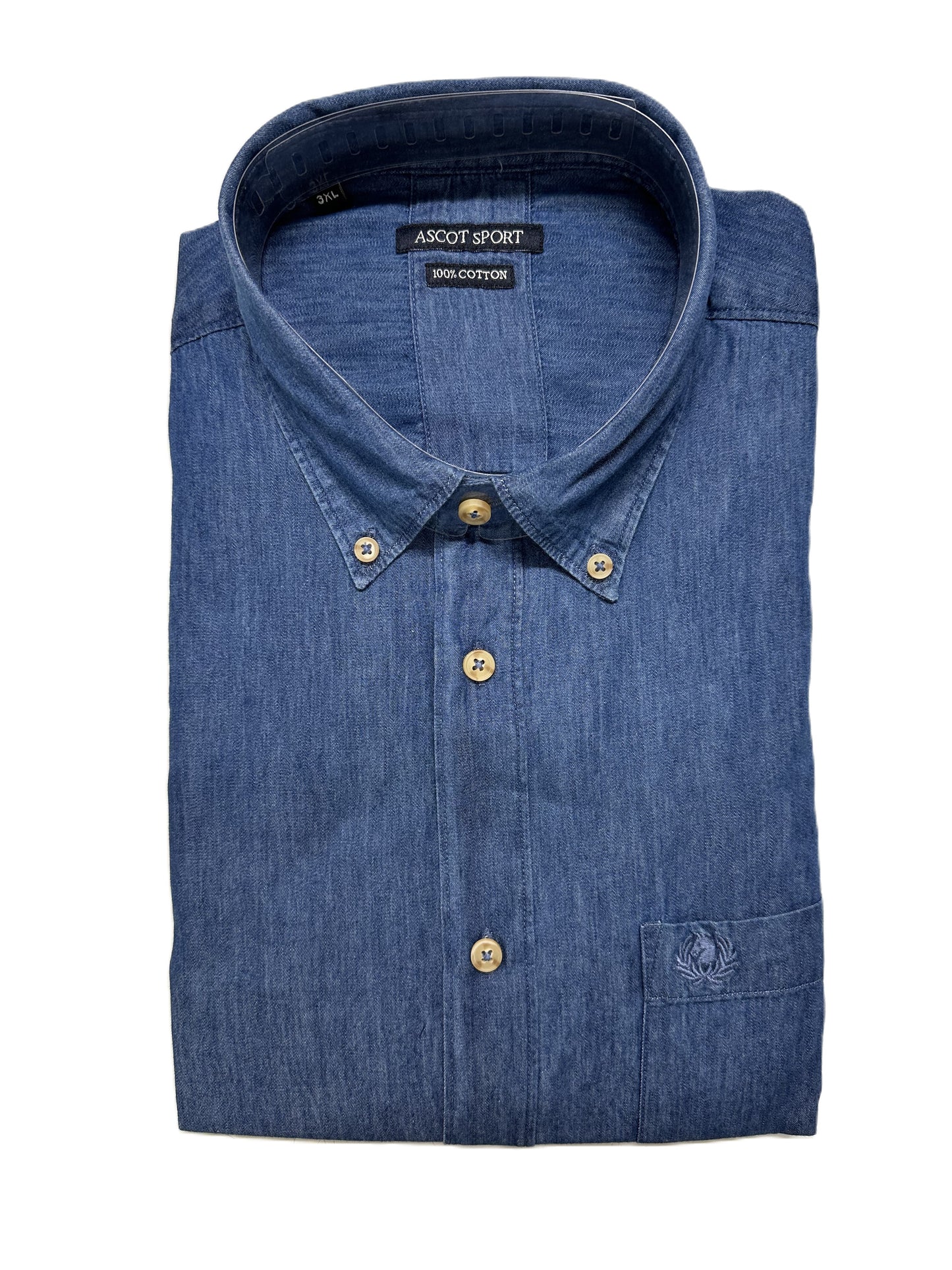 Camicia Manica Lunga in Jeans Ascot 15867-213