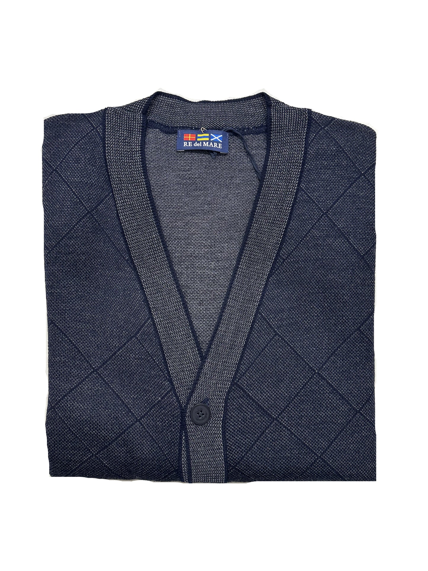 Cardigan Re del Mare Taglie Forti 22.5277X