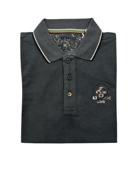 Polo Manica Lunga 33M9206 Be board - Blocco94