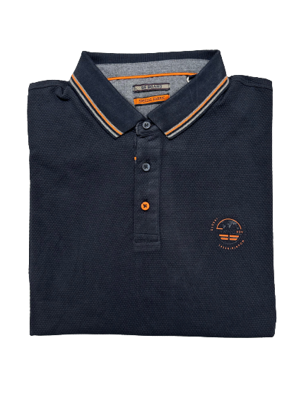 Polo Be Board Manica Lunga 33M9219C Taglie Forti - Blocco94