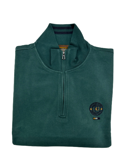 Felpa Mezza Zip 34F9306C Taglie Forti Be Board - Blocco94