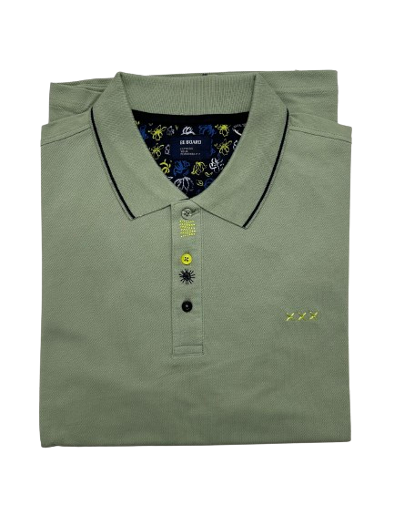 Polo Mezza Manica 42L9609C Be Board Taglie Forti