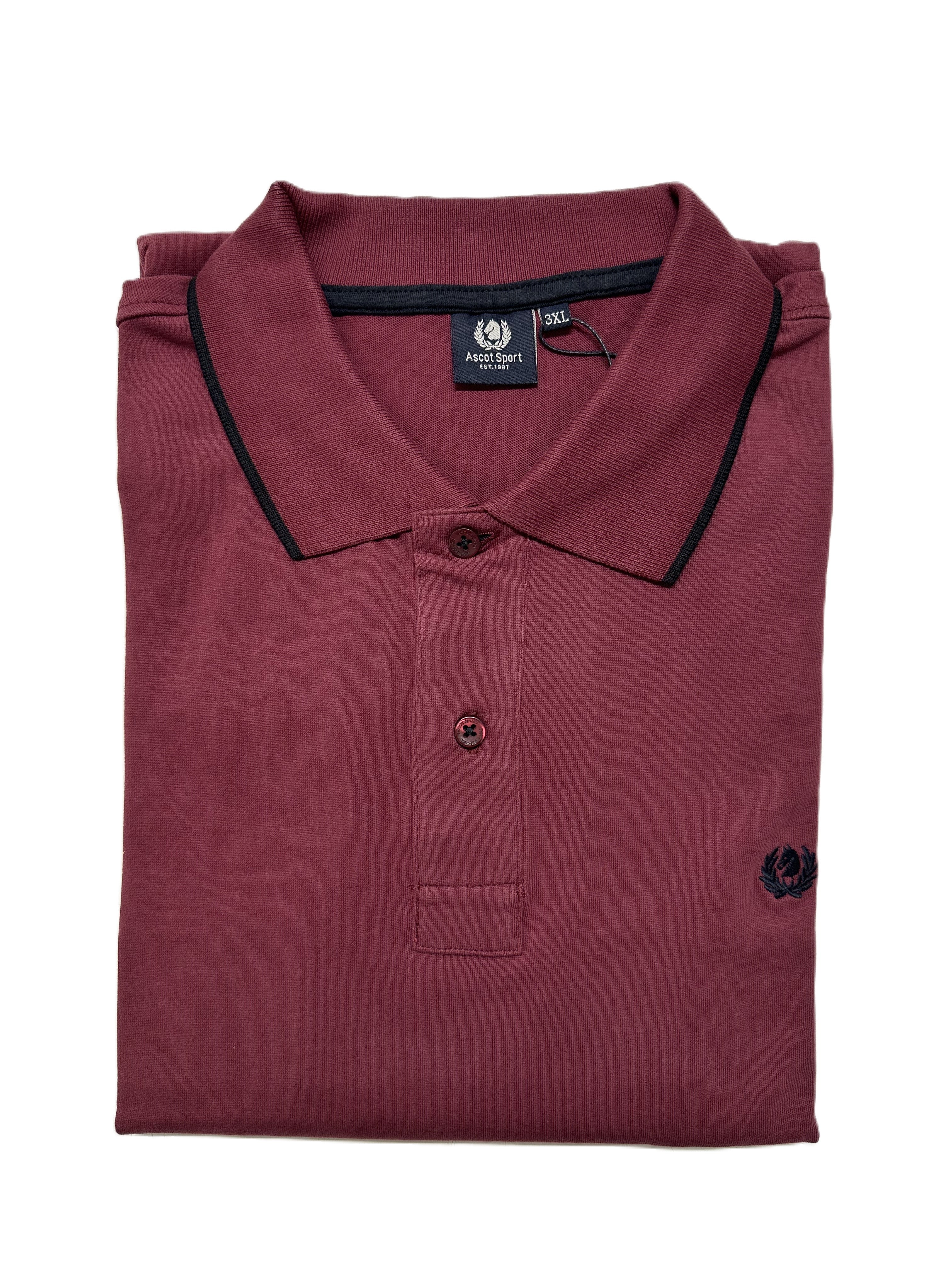 Camicia manica lunga Ascot, Taglie forti, vari colori, flanella