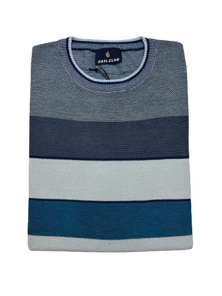 Maglia 5010 Girocollo Sail Club by Vele dei Mari Taglie Forti