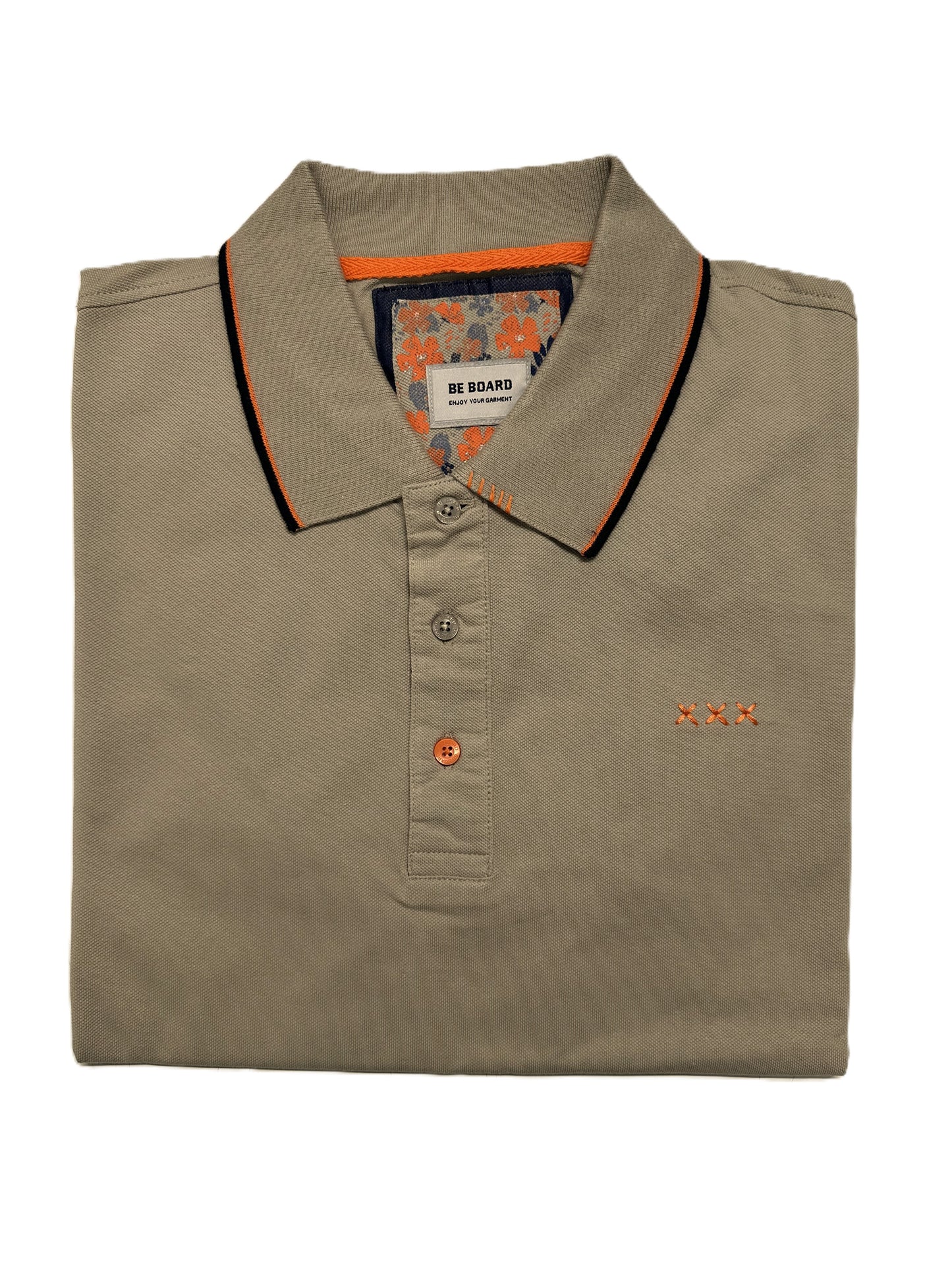 Polo Mezza Manica 52L9609C Be Board Taglie Forti