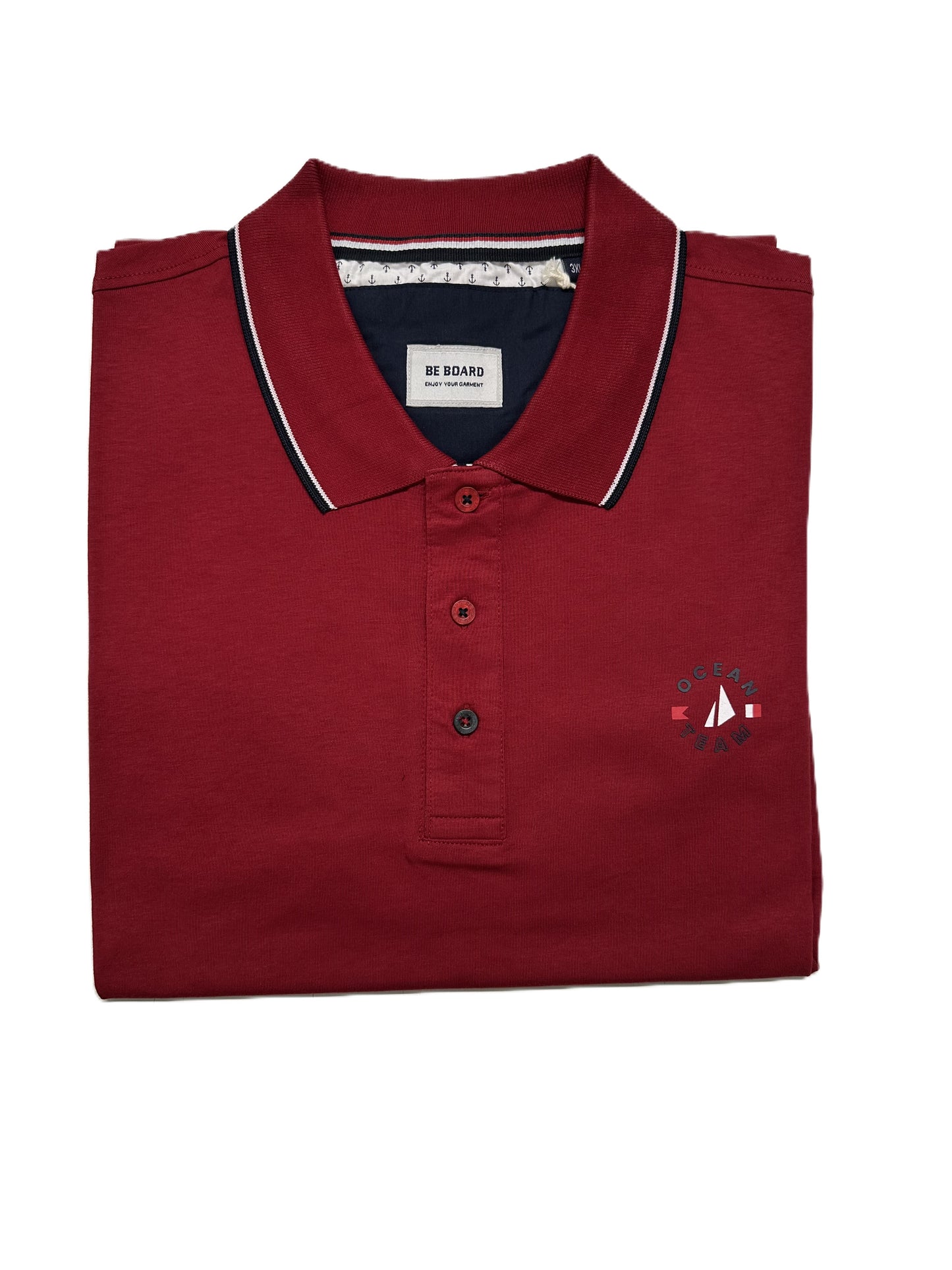 Polo Mezza Manica 52L9628C Be Board Taglie Forti