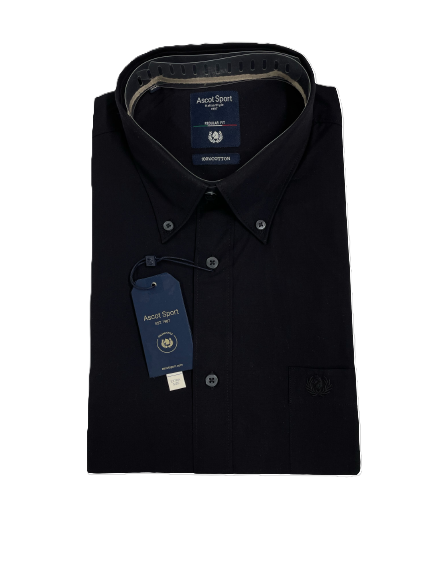 Camicia Mezza Manica Ascot Taglie Forti 52-552 Col14