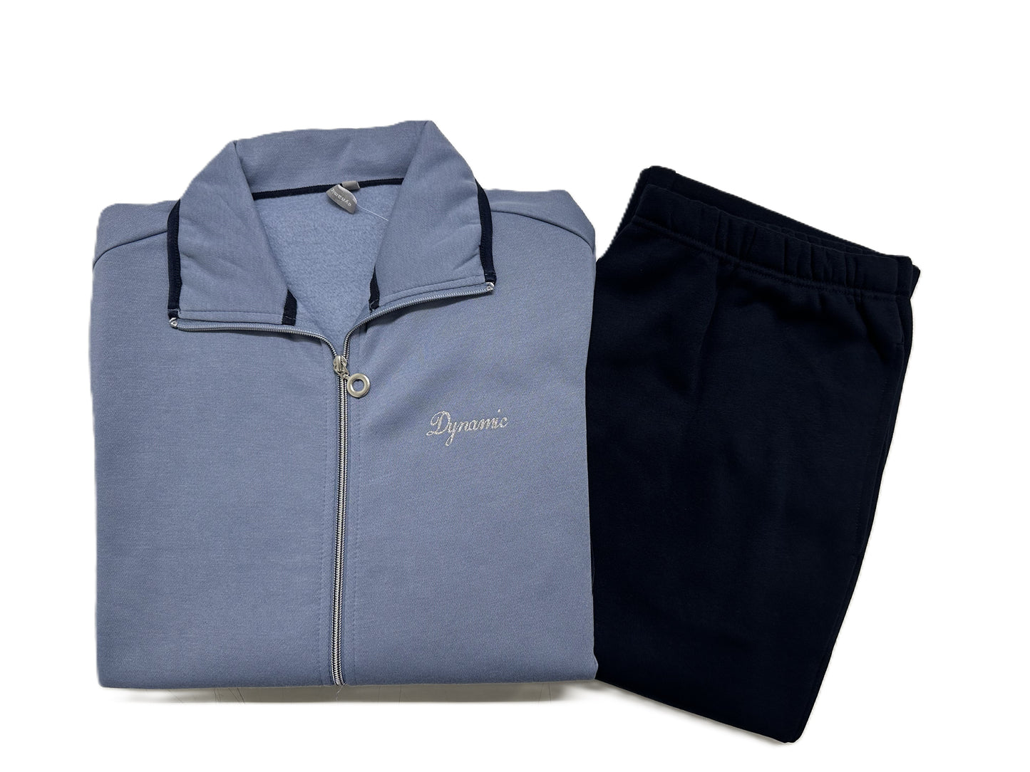 Tuta Donna Campagnolo Felpata 8Q79286 Over Size Giacca Azzurro Pantalone Blu