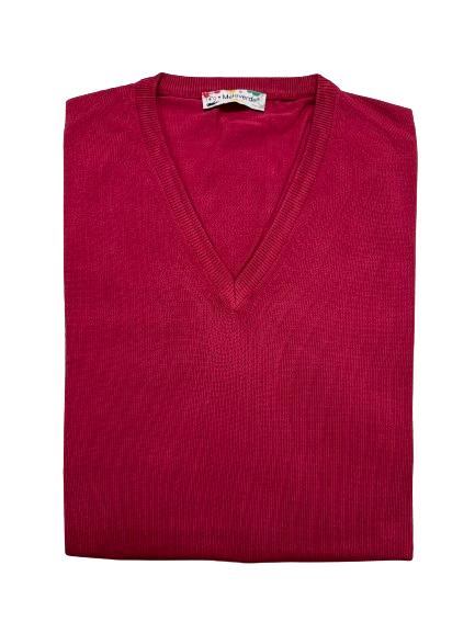 Pull V Manica Lunga 9001 Vele dei Mari Taglie Forti