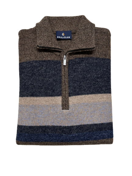 Maglia 901 Mezza Zip Sail Club by Vele dei Mari Taglie Forti - Blocco94