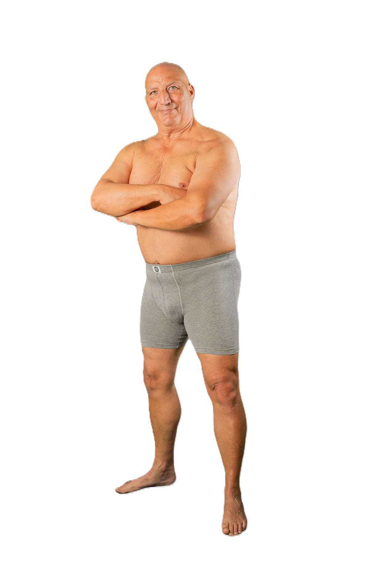 Boxer Uomo Gamba Lunga in Cotone con Bordi Piatti Max Boxer Uomo Gamba Lunga in Cotone con Bordi Piatti Max