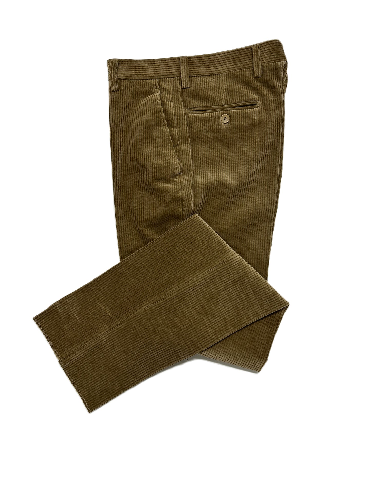 Pantalone Velluto Classico Senza Pence Drop 6 Duca Visconti di Modrone Blocco94