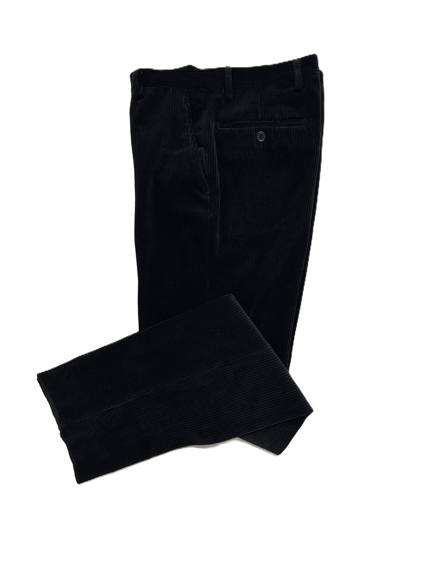 Pantalone Velluto Classico Senza Pence Drop 6 Duca Visconti di Modrone Blocco94