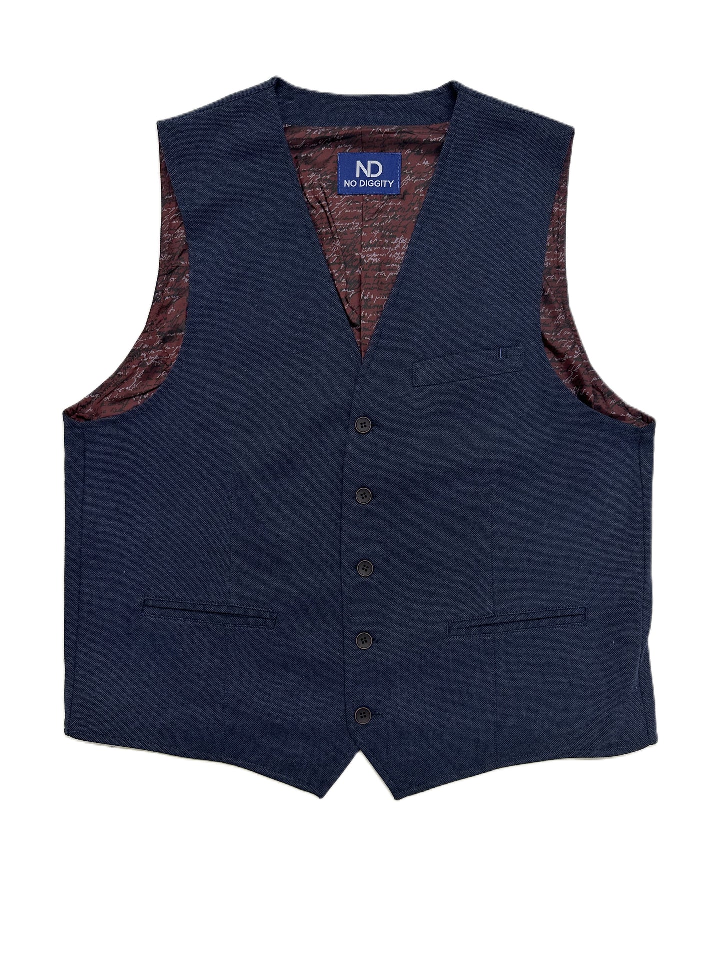 Gilet Joe No Diggity Elegante Avio