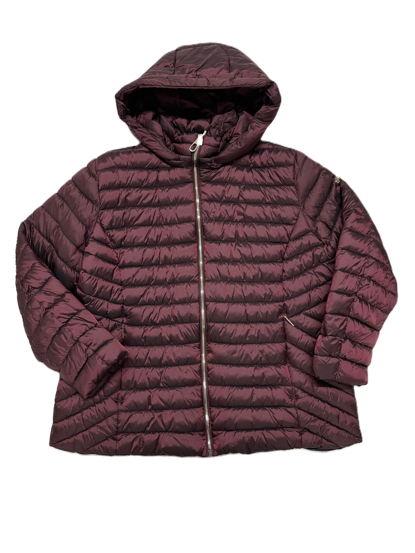 Virginia Blu Piumino Donna Taglie Comode Katrine