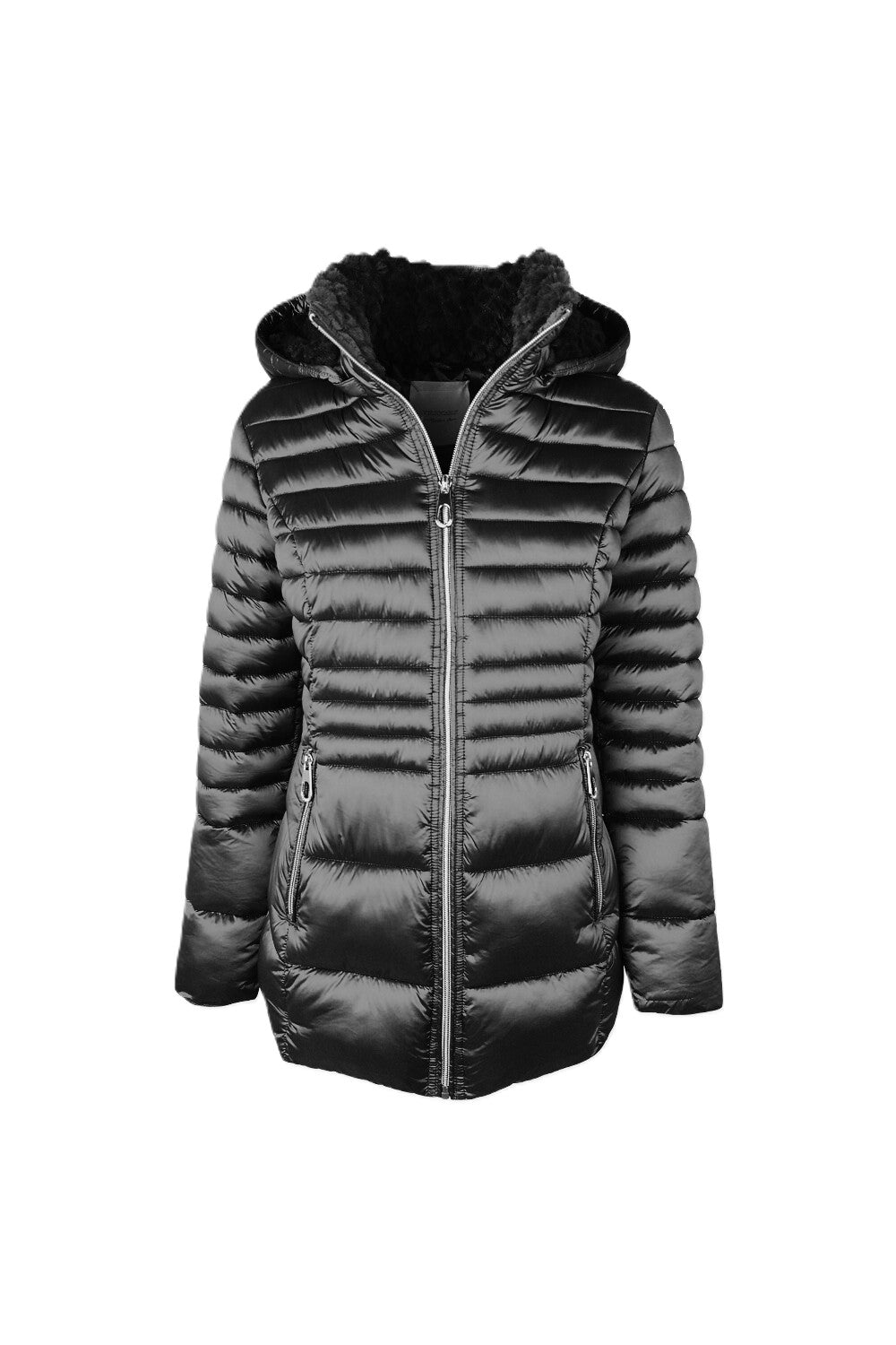 Virginia Blu Piumino Donna Taglie Comode Mabel
