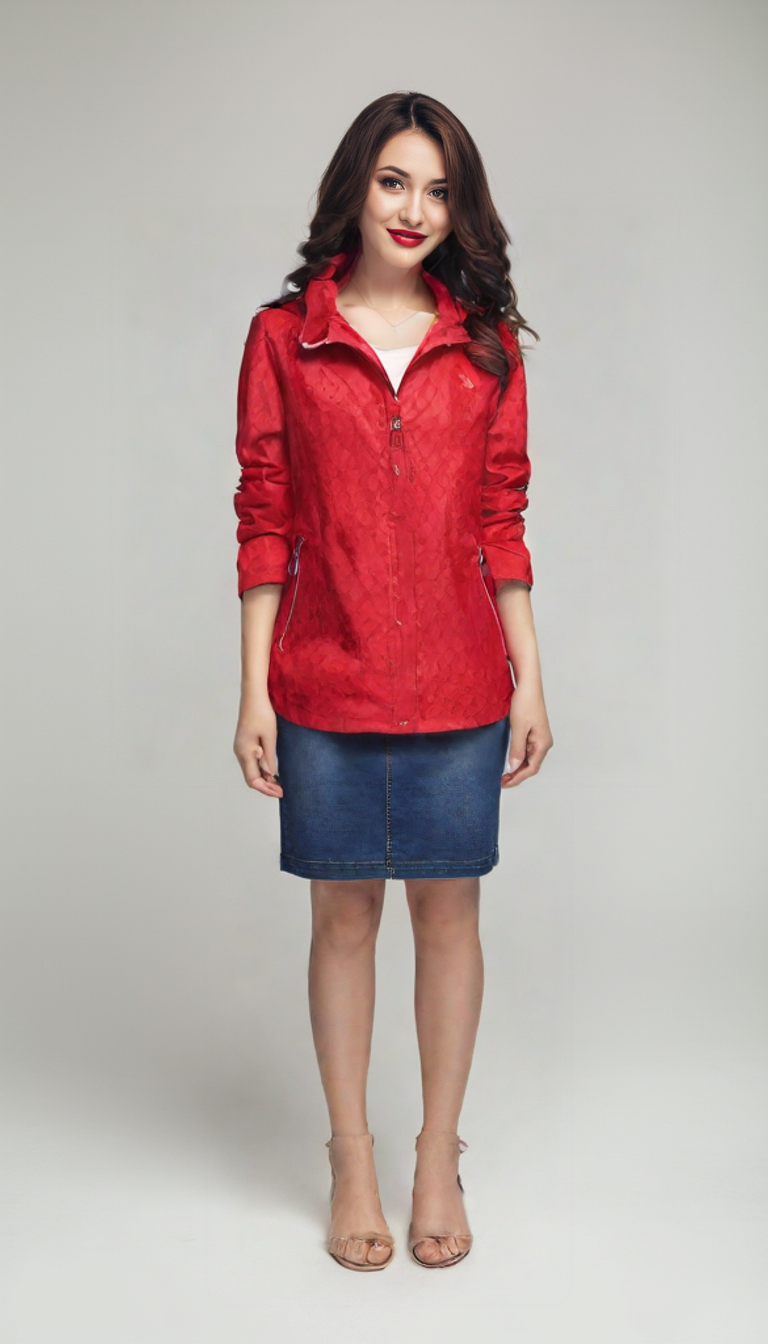 Virginia Blu Giubbino Donna Nilla