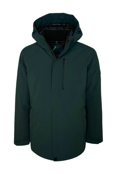 Giubbotto Leggero Uomo SEA BARRIER - Impermeabile, Taglie Forti 3XL-6XL, Blu, Made In Italy - Foto 4