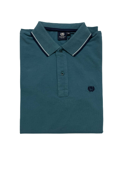 Polo Manica Lunga Taglie Forti in Piquet Ascot 88-507