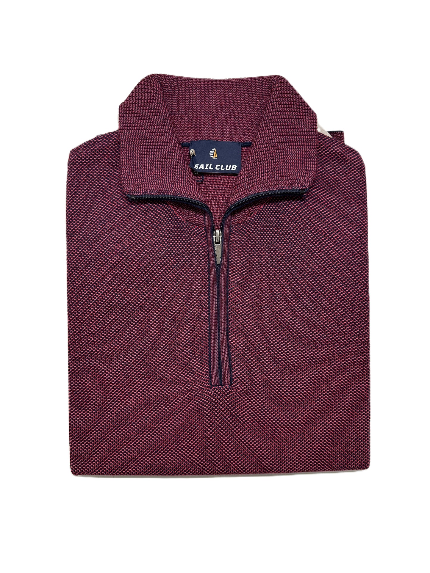 Maglia Manica Lunga Mezza Zip SC6260 Vele dei Mari