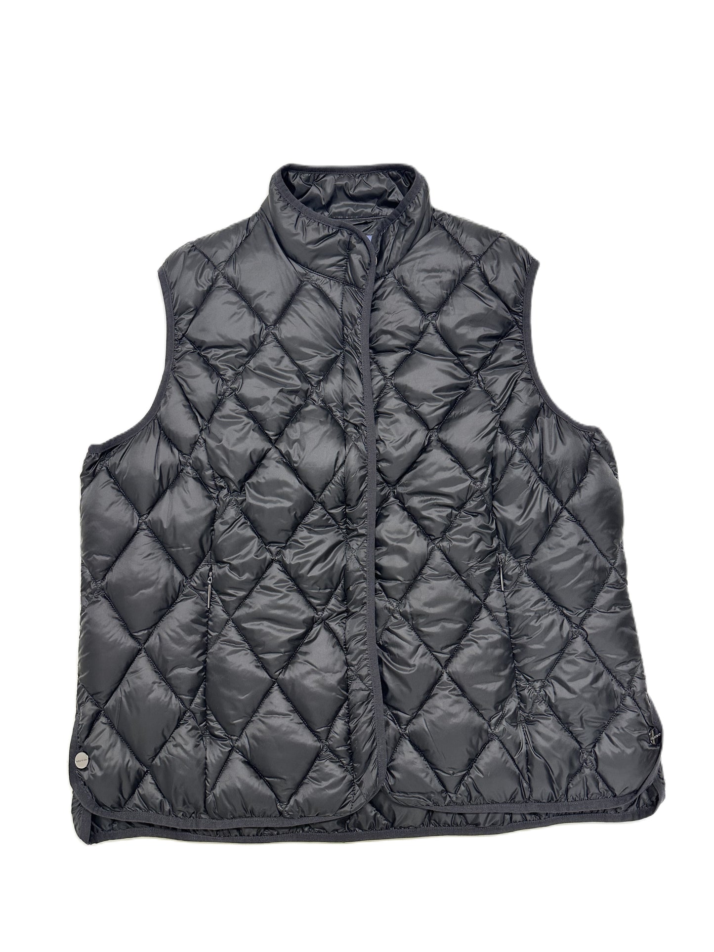 Virginia Blu Gilet Donna Taglie Comode Tessa