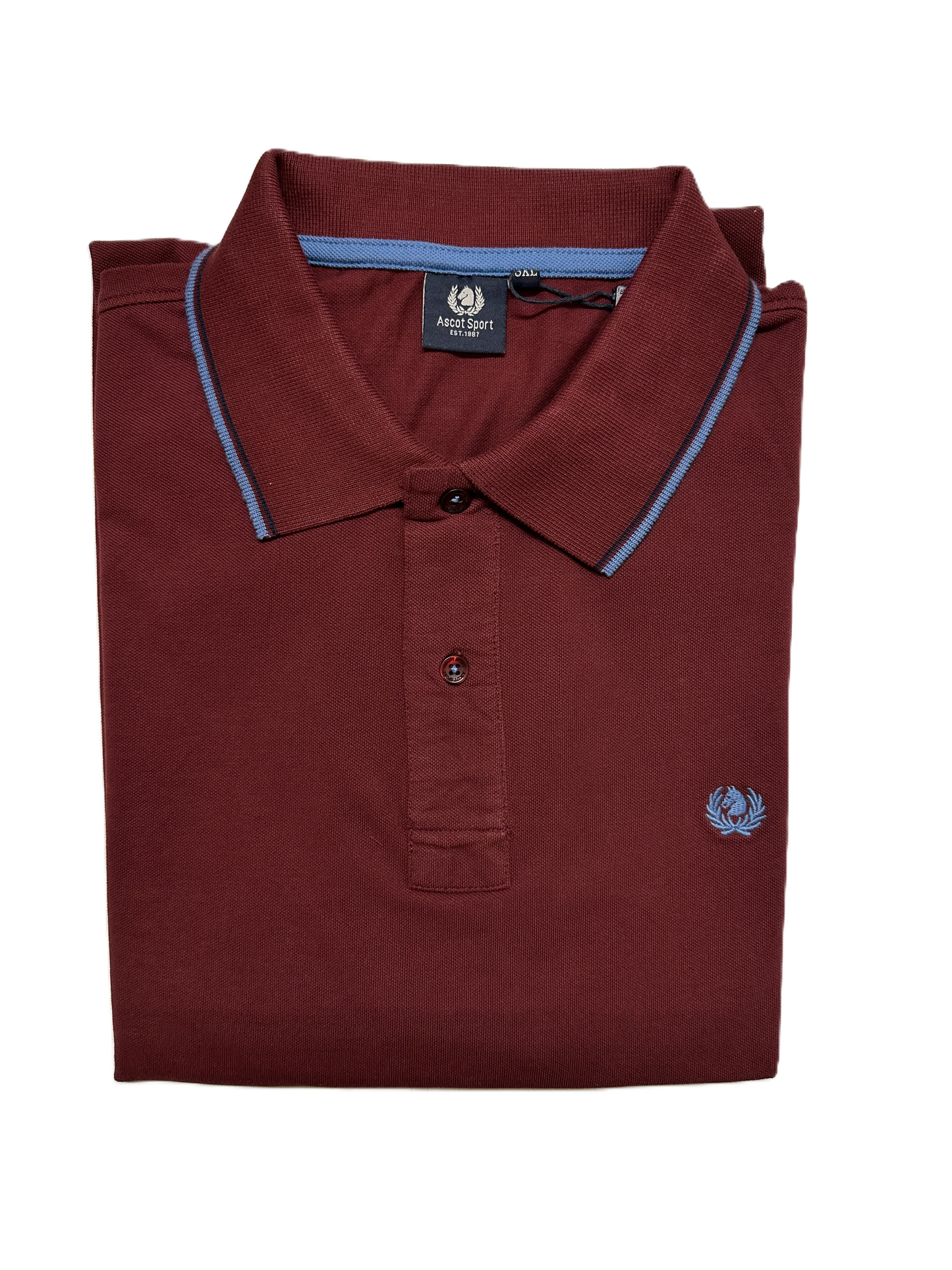 Polo Mezza Manica Taglie Forti in Piquet Ascot 88-557