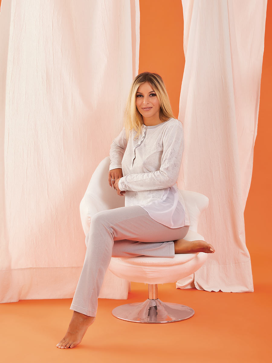 Ohana Piagiama Donna Manica Lunga 20815 Safari - Blocco94