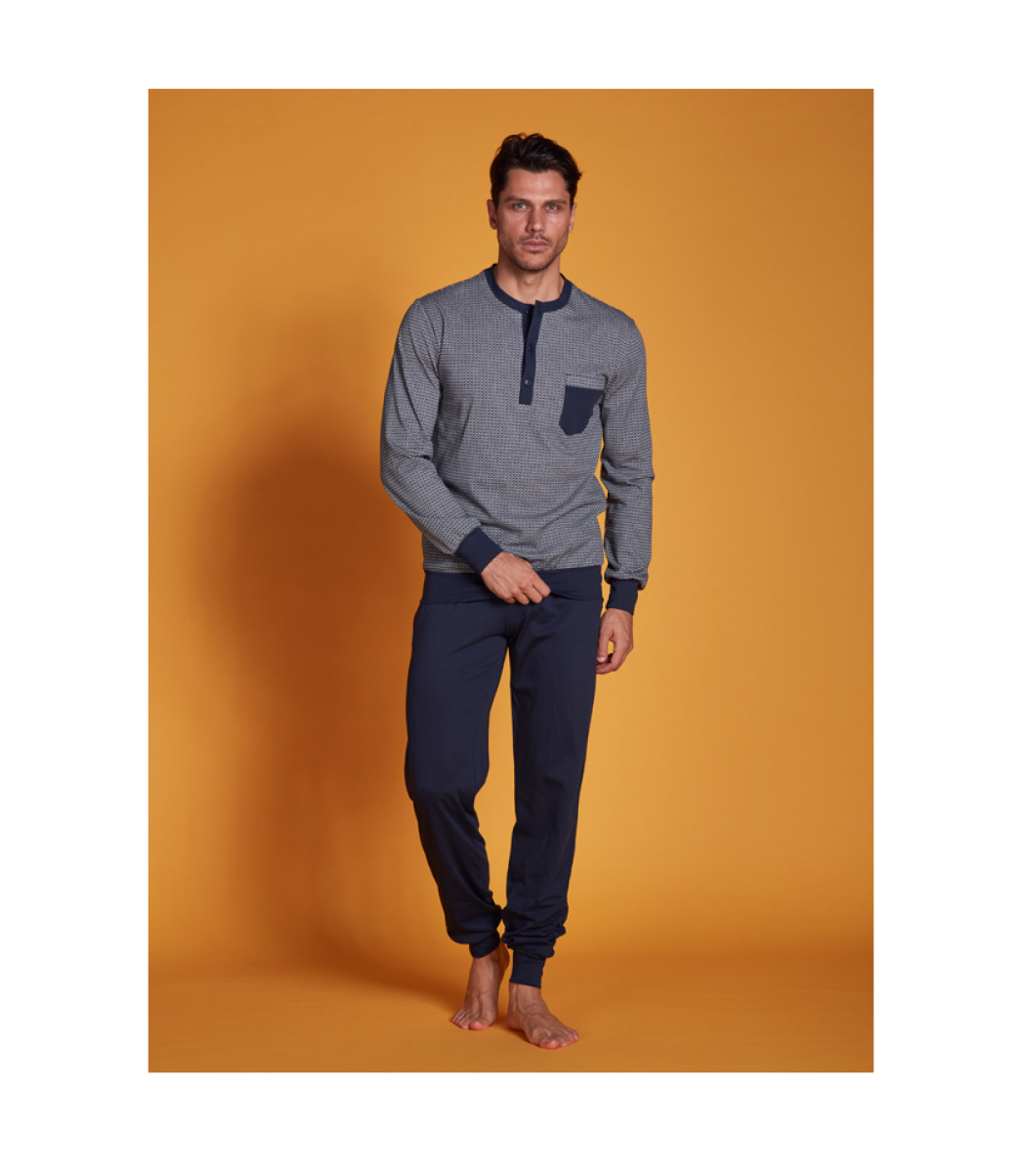 Ohana Piagiama Uomo 20858 Blu - Blocco94