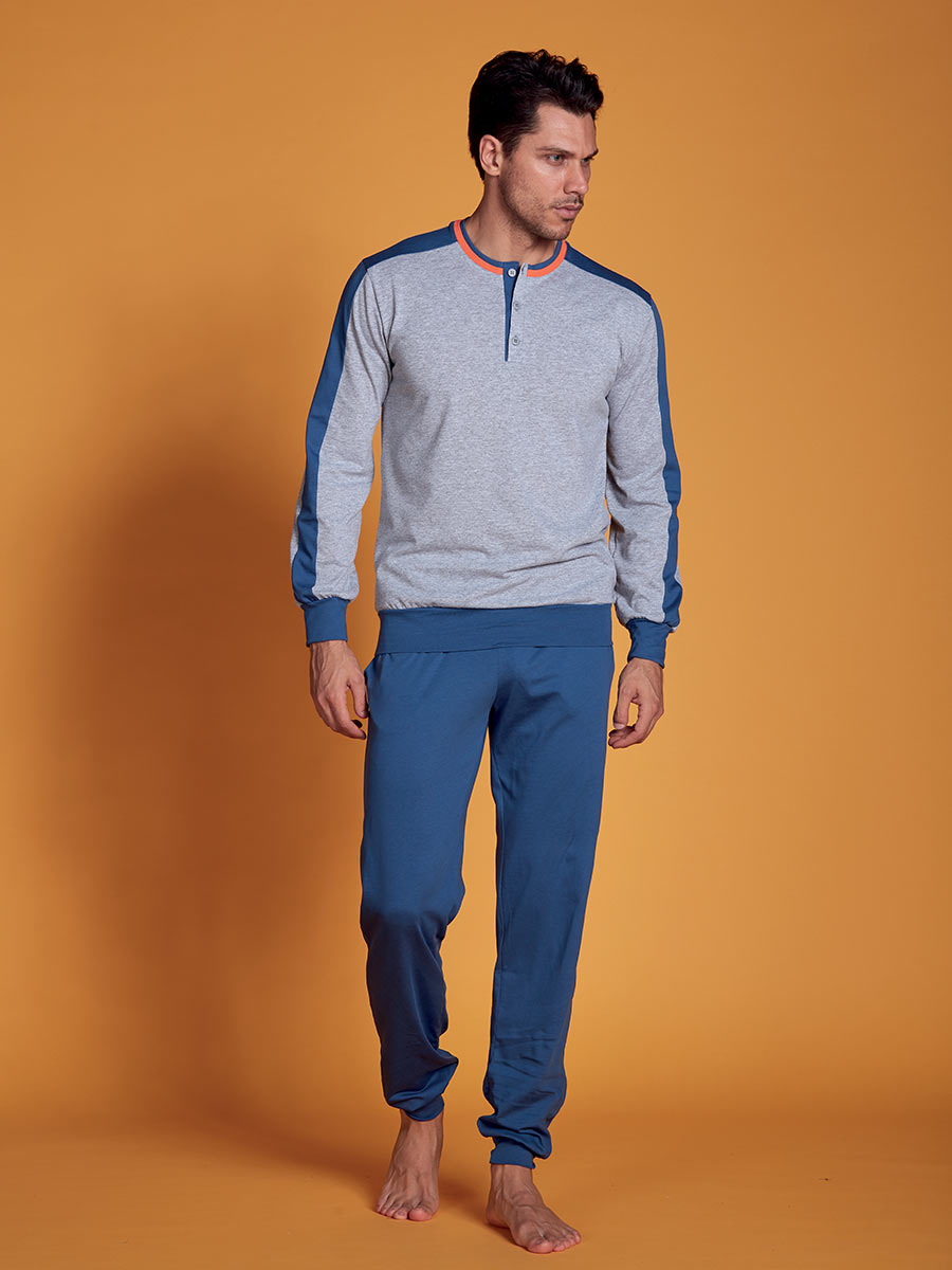 Ohana Piagiama Uomo 20880 Grigio - Blocco94