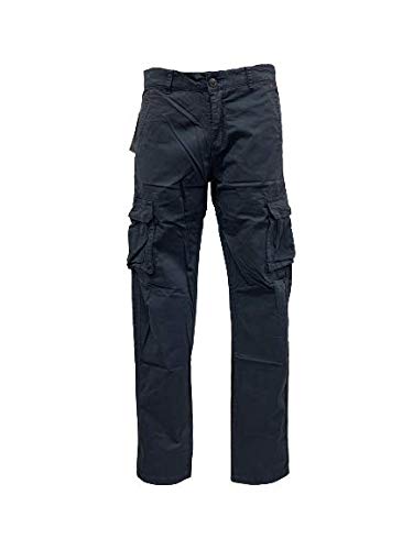 Pantalone Tascone Pant 59 Elasticizzato Leggero Blu Be Board - Blocco94