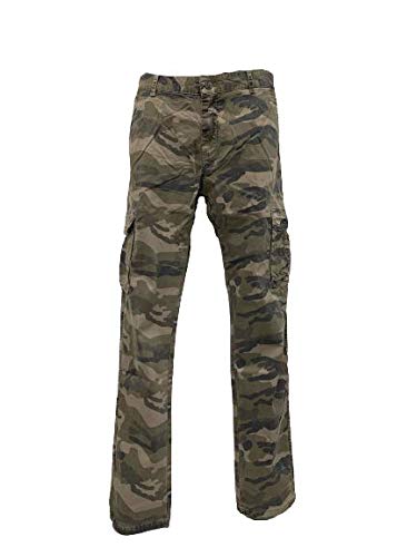 Pantalone Tascone Pant 60 Elasticizzato Leggero Mimetico Be Board - Blocco94