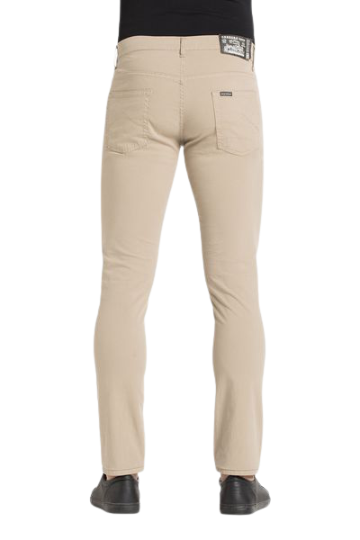 Jeans Carrera Tela Leggera Elasticizzata Slim 717/9167A Colore Beige Scuro - Blocco94
