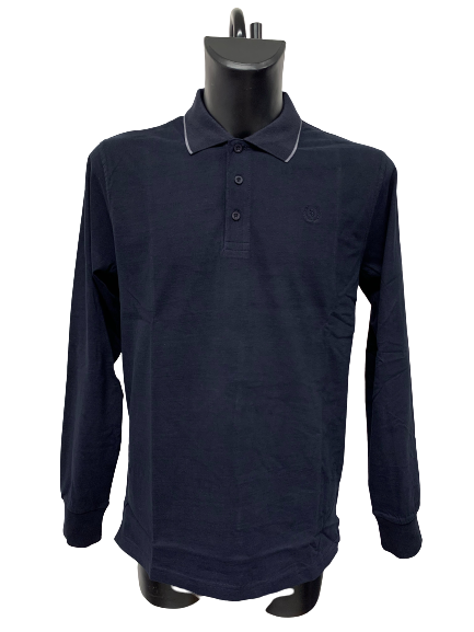 Polo Manica Lunga 9026Big Blu Be Board Taglie Forti - Blocco94