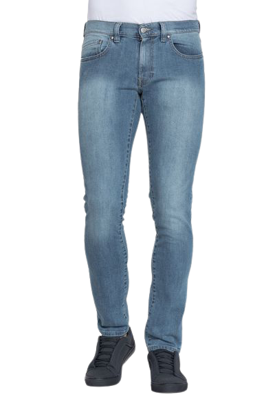 Jeans Elasticizzato Slim 717/970A Denim Chiaro Carrera - Blocco94