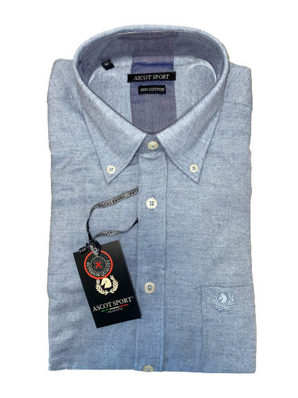 Camicia in Flanella Manica Lunga Ascot Colore 12 - Blocco94